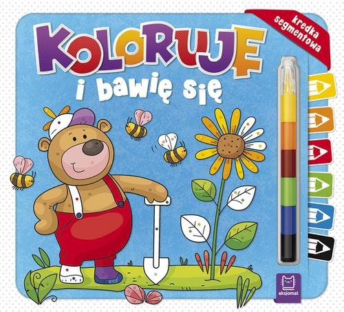 Image of Koloruję i bawię się Kredka segmentowa