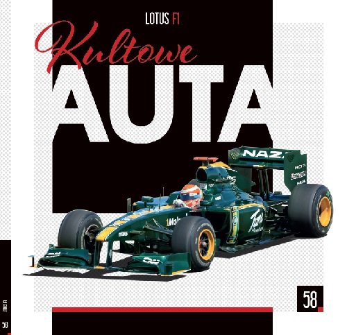 Image of Kultowe Auta Tom 58 Lotus F1