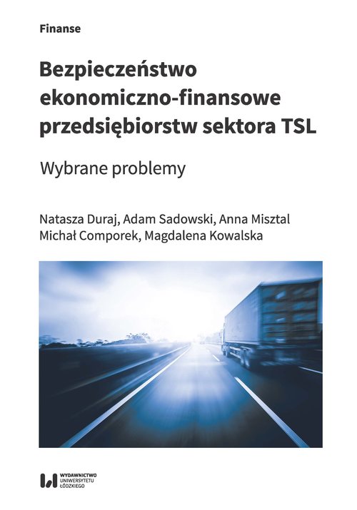 Image of Bezpieczeństwo ekonomiczno-finansowe przedsiębiorstw sektora TSL Wybrane problemy