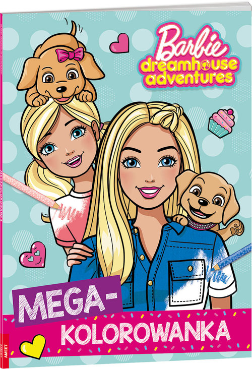 Image of Barbie Dreamhouse Adventures Megakolorowanka