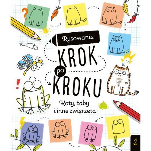Image of Rysowanie krok po kroku Koty żaby i inne zwierzęta