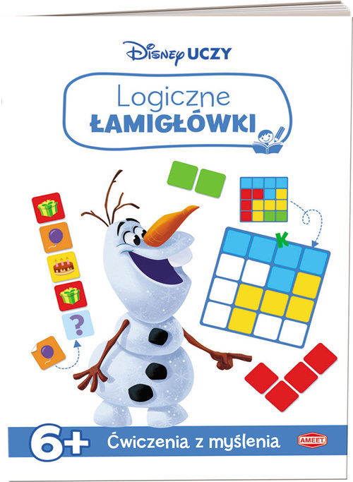 Image of Disney uczy Kraina Lodu Logiczne łamigłówki
