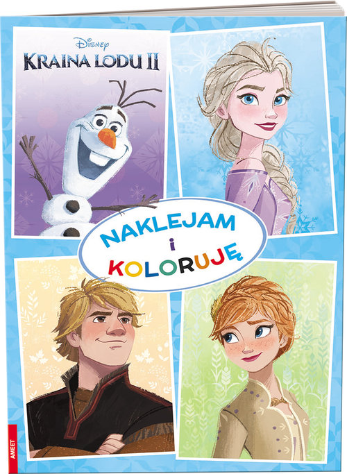 Image of Kraina Lodu 2 Naklejam i koloruję NAK-9105
