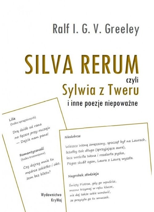 Image of SILVA RERUM czyli Sylwia z Tweru i inne poezje niepoważne