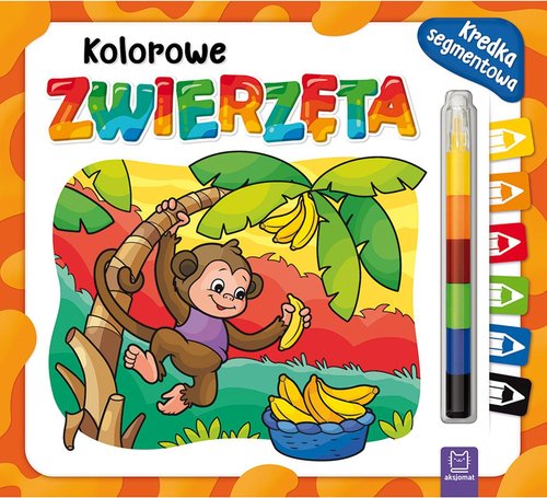 Image of Kolorowe zwierzęta Kredka segmentowa