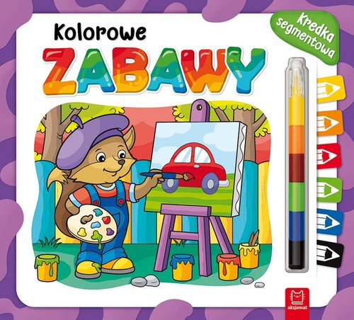 Image of Kolorowe zabawy Kredka segmentowa