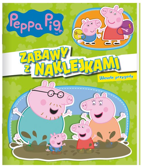 Image of Peppa Pig Zabawy z naklejkami Wesołe przygody