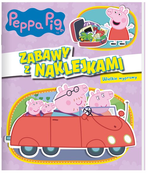 Image of Peppa Pig. Zabawy z naklejkami. Wielkie wyprawy.