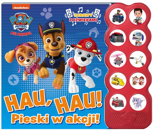 Image of Psi Patrol Książka z dźwiękami Pieski w akcji!