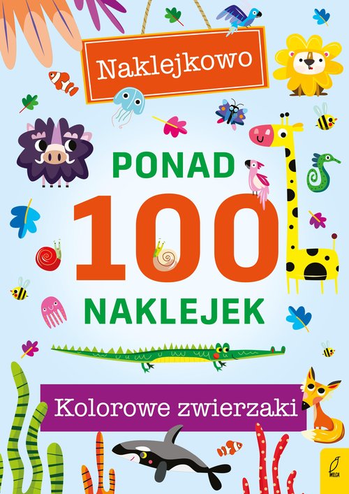 Image of Ponad 100 naklejek Kolorowe zwierzaki Naklejkowo