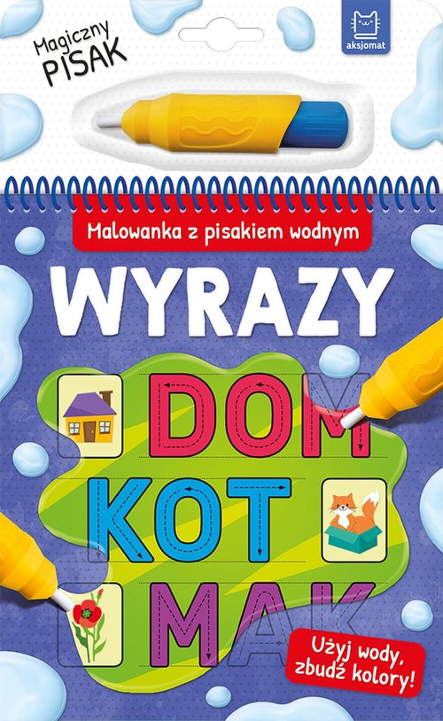 Image of Malowanka z pisakiem wodnym Wyrazy