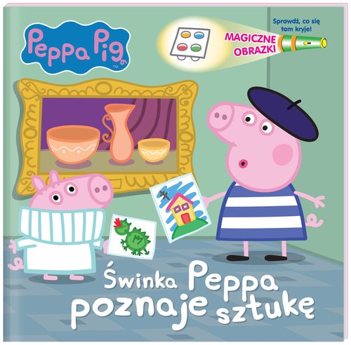Image of Peppa Pig Magiczne obrazki Świnka Peppa poznaje sztukę