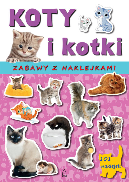 Image of Koty i kotki Zabawy z naklejkami