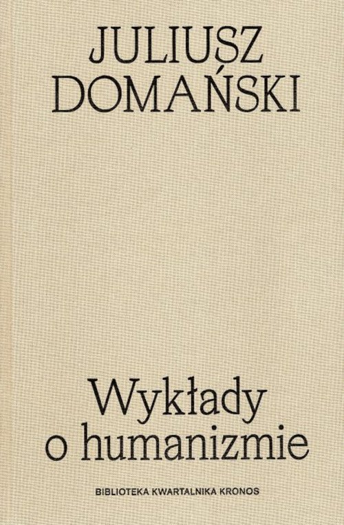 Image of Wykłady o humanizmie