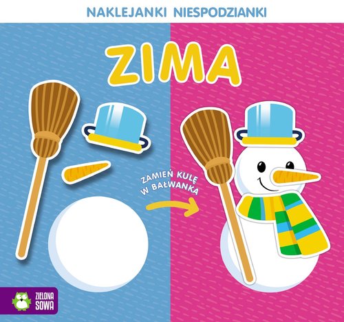 Image of Naklejanki niespodzianki Zima