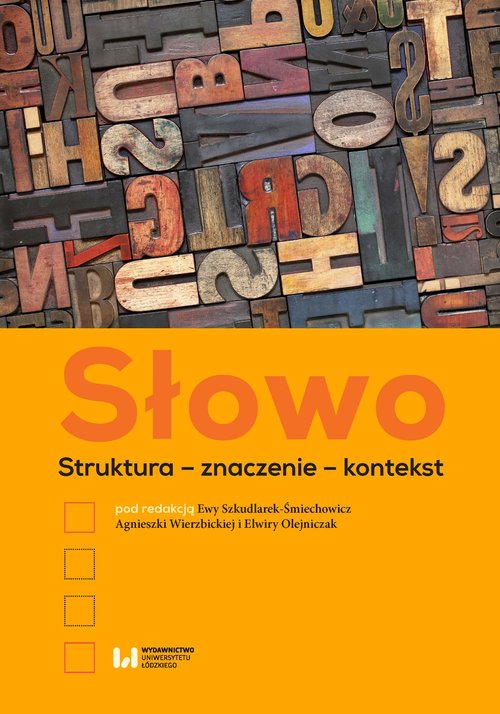Image of Słowo Struktura – znaczenie – kontekst