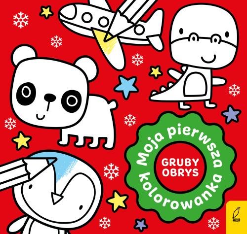 Image of Moja pierwsza kolorowanka z grubym obrysem