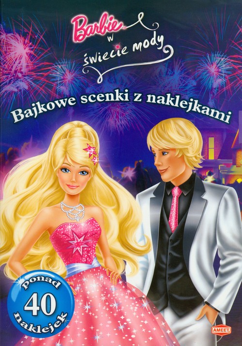 Image of Barbie w świecie mody Bajkowe scenki z naklejkami SC105