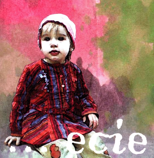 Image of Ecie książeczka ręcznie malowana i sercem napisana