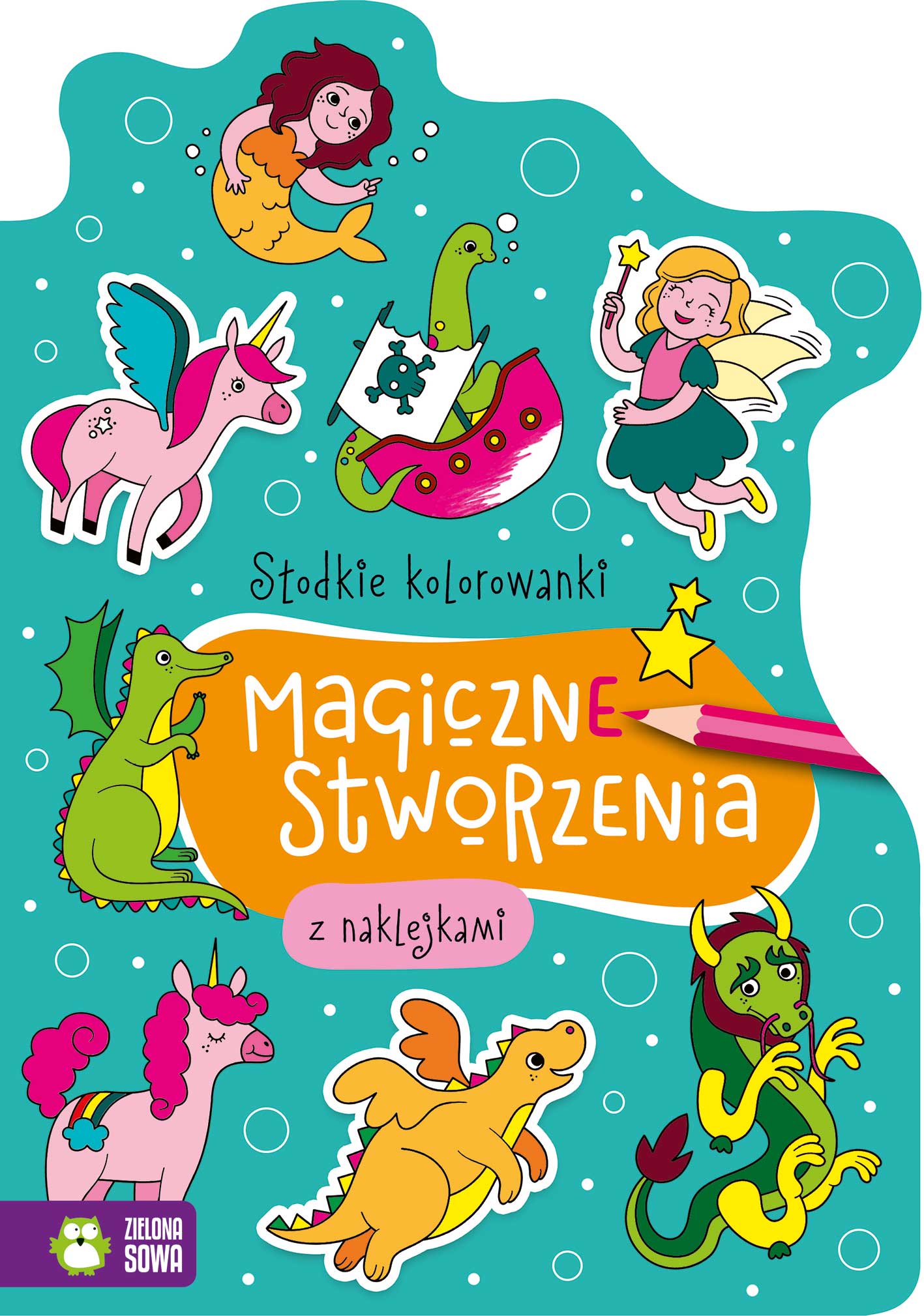 Image of Słodkie kolorowanki Magiczne stworzenia