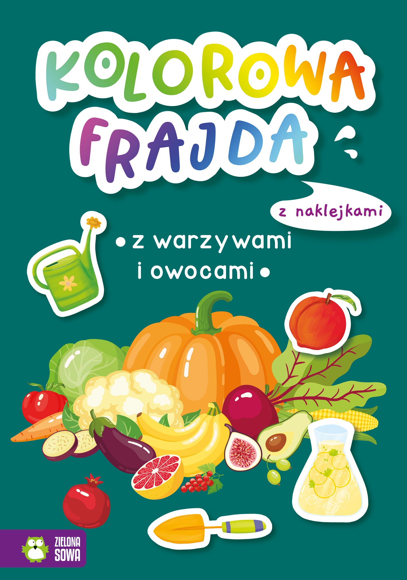 Image of Kolorowa frajda Z warzywami i owocami