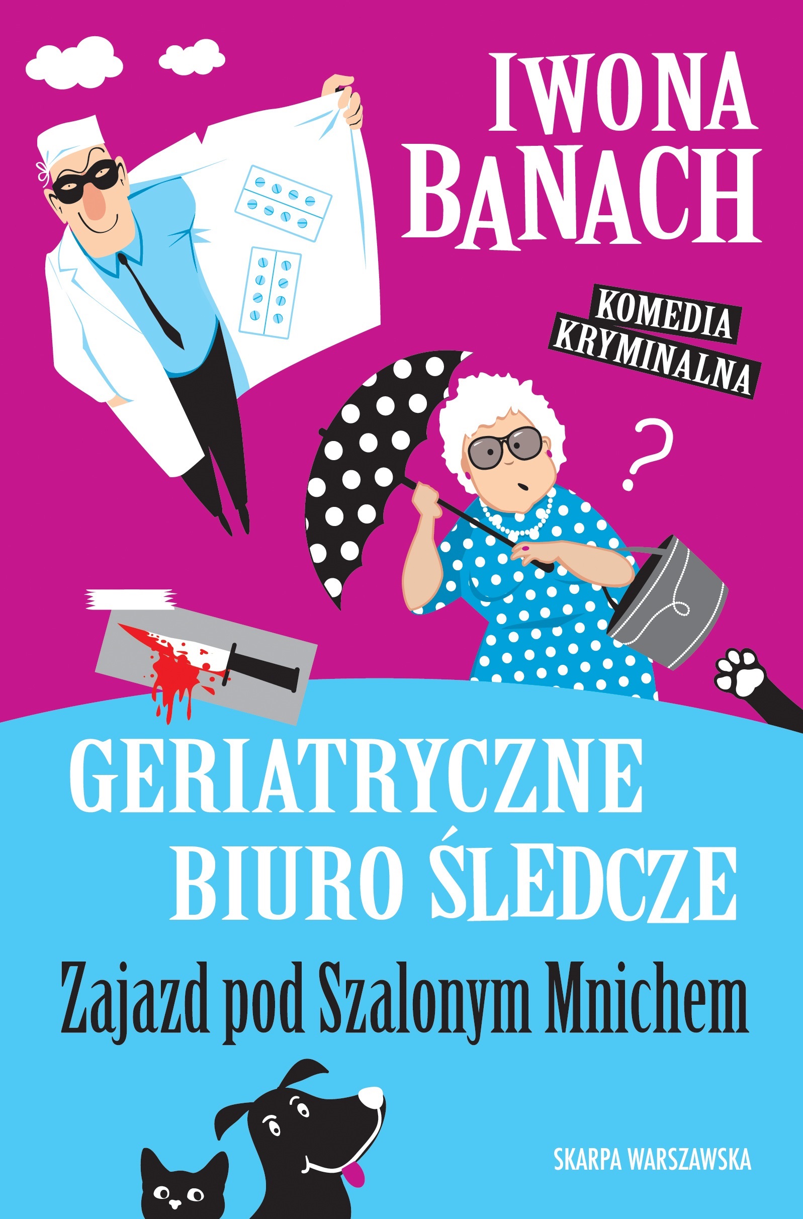 Image of Geriatryczne biuro śledcze. Zajazd pod Szalonym Mnichem