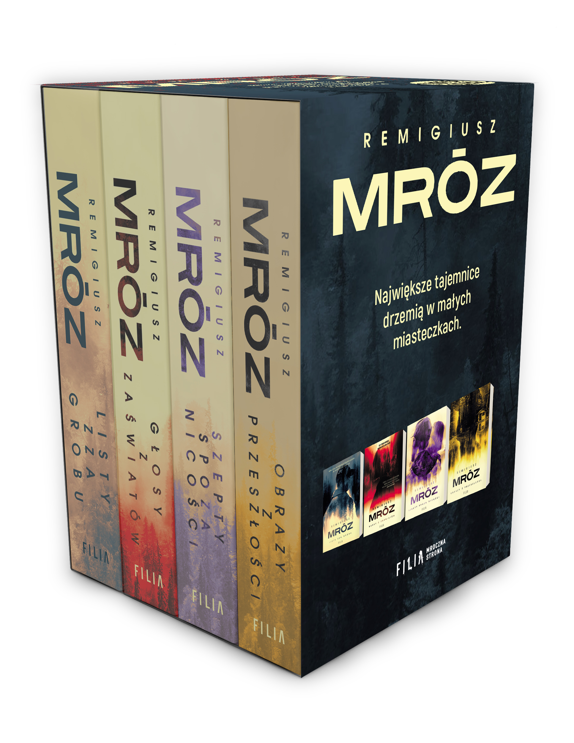 Image of Listy zza grobu / Głosy z zaświatów / Szepty spoza nicości / Obrazy z przeszłości Pakiet