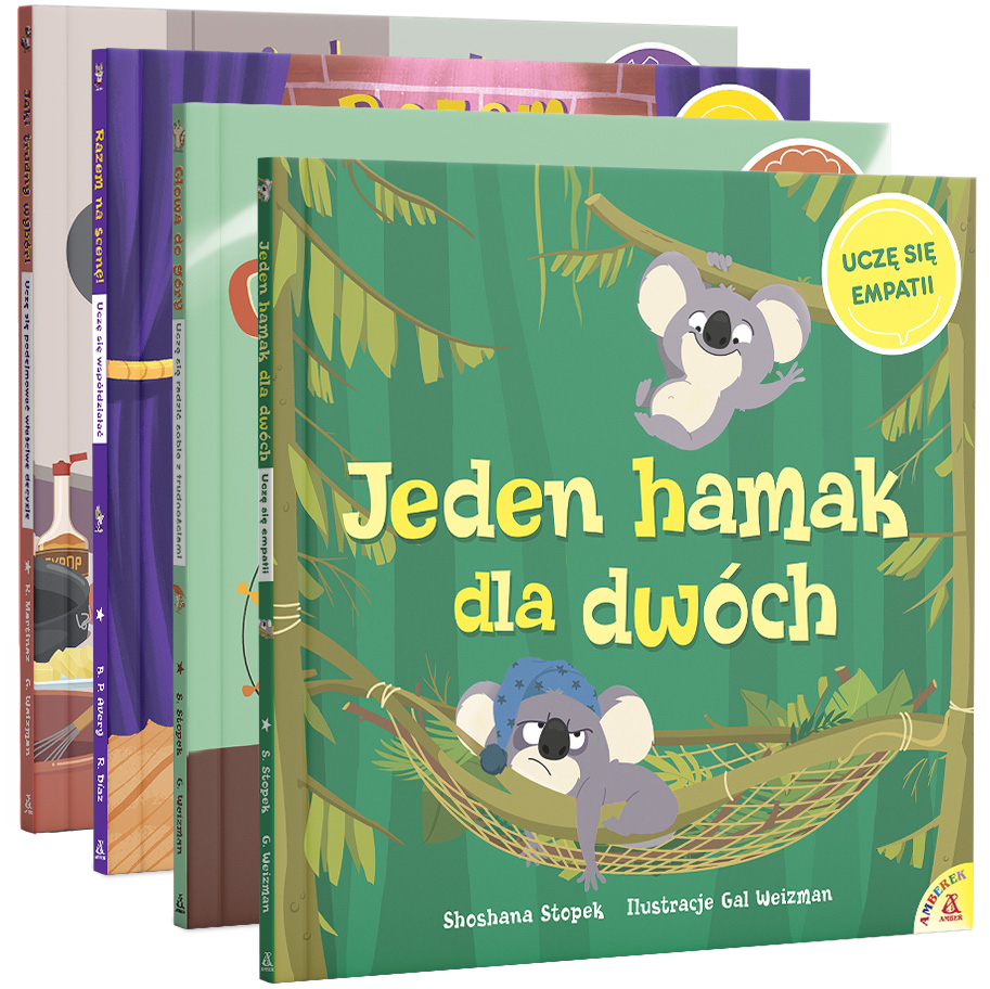 Image of Jeden hamak dla dwóch / Głowa do góry! / Razem na scenę! / Jaki trudny wybór! - Seria Uczę się… (pak