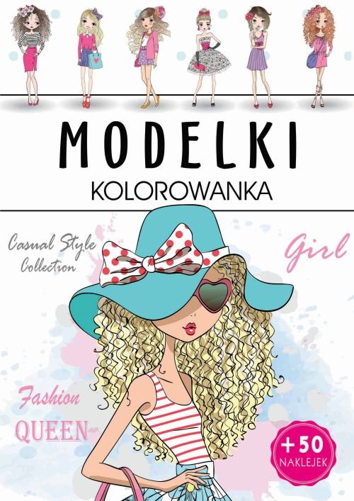 Image of Modelki kolorowanka