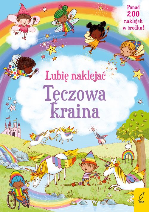 Image of Lubię naklejać Tęczowa kraina