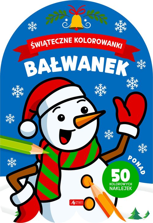Image of Bałwanek Świąteczne kolorowanki
