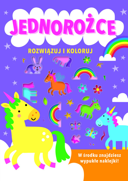 Image of Rozwiązuj i koloruj Jednorożce
