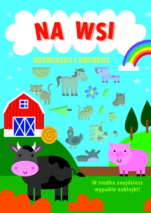 Image of Rozwiązuj i koloruj Na wsi