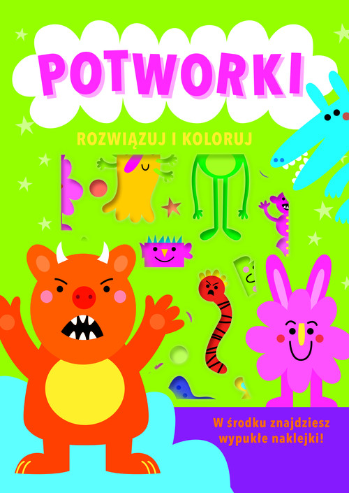 Image of Rozwiązuj i koloruj Potworki