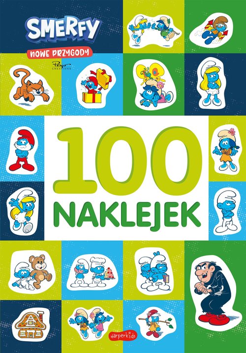Image of Smerfy 100 naklejek Nowe przygody
