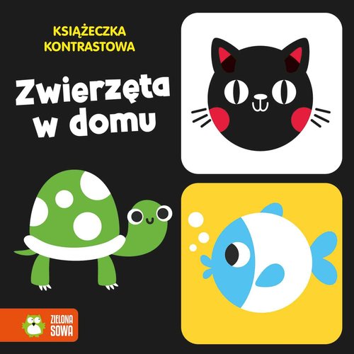 Image of Książeczka kontrastowa Zwierzęta w domu