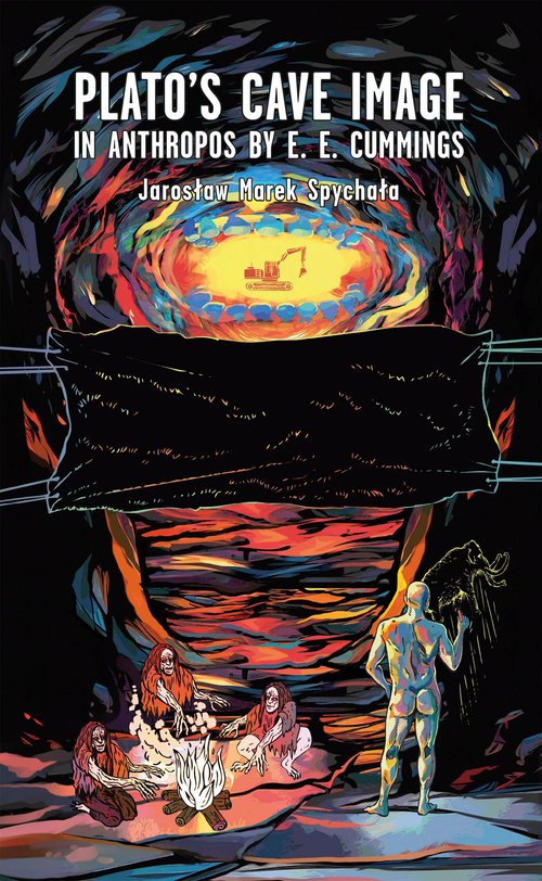 Image of Plato’s cave image in Anthropos by E. E. Cummings