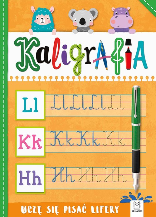 Image of Kaligrafia. Uczę się pisać litery