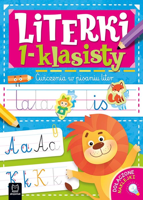 Image of Literki 1-klasisty. Ćwiczenia w pisaniu liter