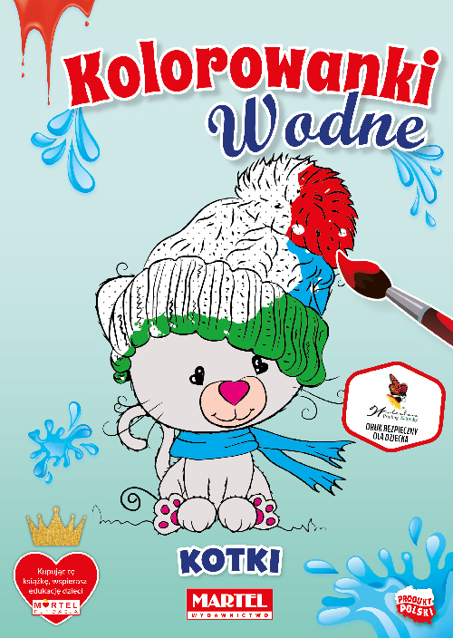 Image of Kolorowanka wodna Kotki