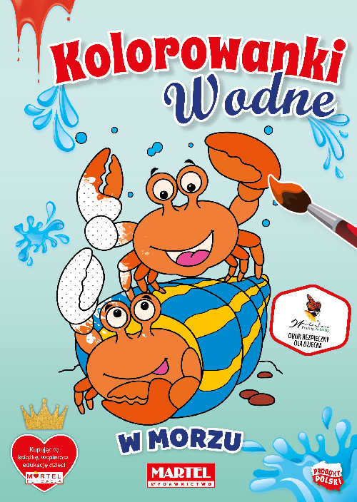 Image of Kolorowanka wodna W morzu