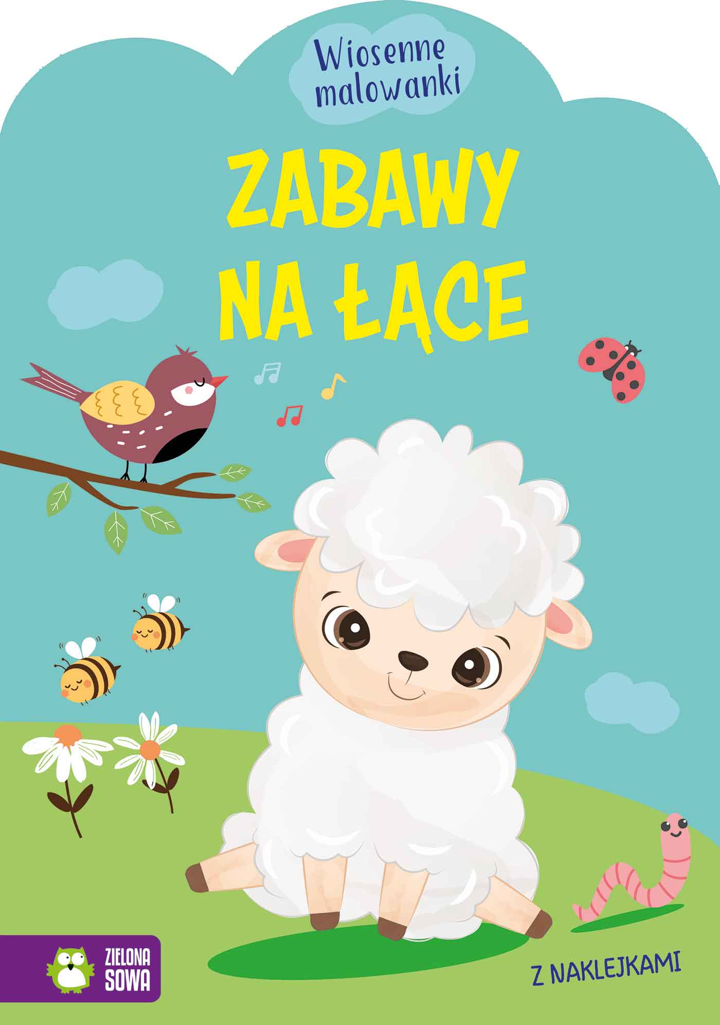 Image of Wiosenne malowanki Zabawy na łące