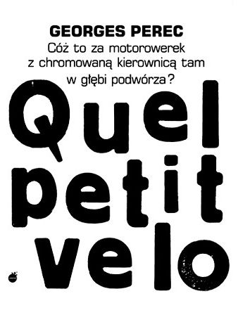 Image of Cóż to za motorowerek z chromowaną kierownicą tam w głębi podwórza?