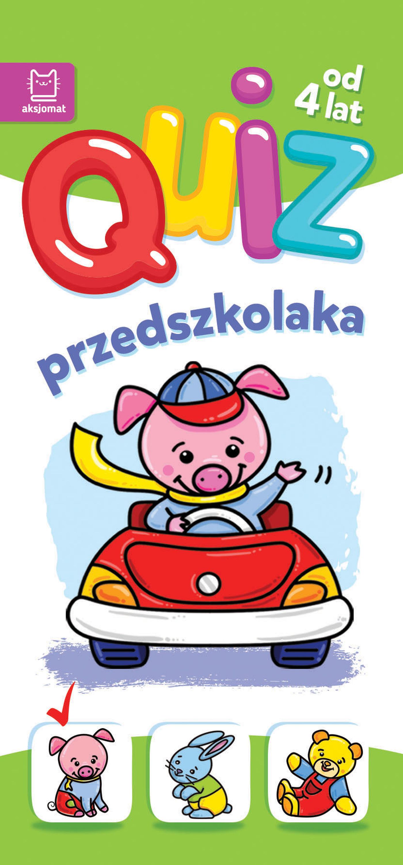 Image of Quiz przedszkolaka ze świnką od 4 lat