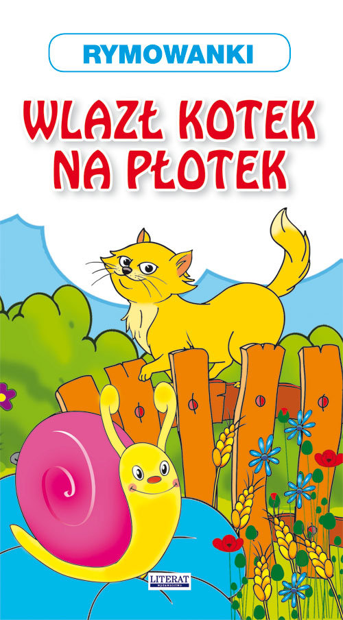 Image of Wlazł kotek na płotek Rymowanki Harmonijka duża