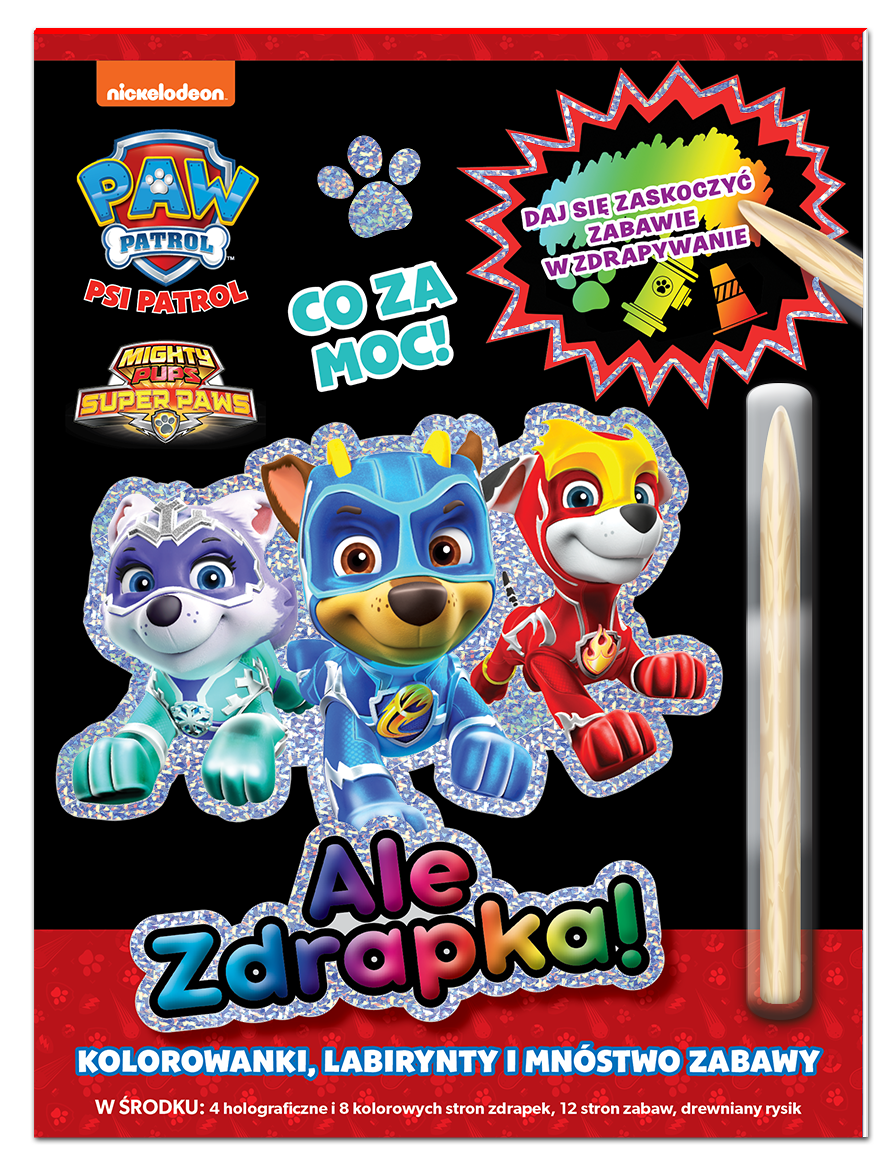 Image of Psi Patrol. Ale zdrapka! cz. 7 Co za moc!