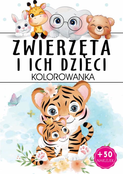 Image of Zwierzęta i ich dzieci Kolorowanka