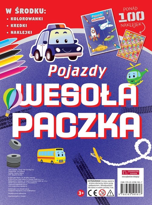 Image of Wesoła paczka. Pojazdy