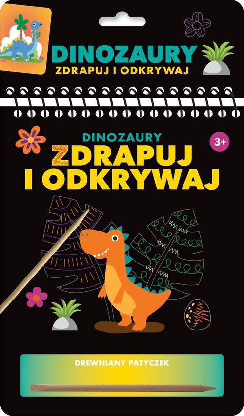 Image of Zdrapuj i odkrywaj Dinozaury