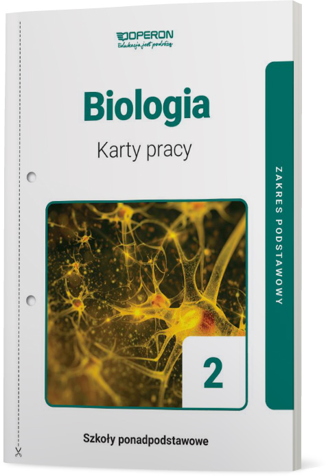 Image of Biologia 2 Karty pracy Zakres podstawowy Szkoła ponadpodstawowa